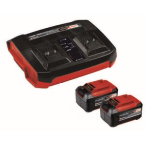 Kit incarcator dublu si acumulatori Einhell Classic Power X-Change 2 x 5.2 Ah