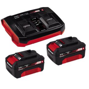 Kit incarcator dublu si acumulatori Einhell PXC 2x 3,0Ah