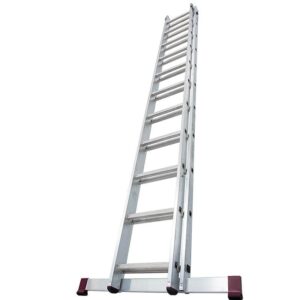 Scara culisanta din aluminiu Krause KR-032089, 4.85 m inaltime maxima, 8 trepte, 2 tronsoane