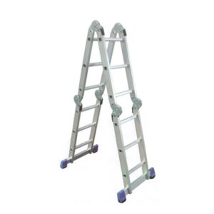 Scara Multifunctionala Aluminiu fara platforma 4x3 trepte, 14 trepte