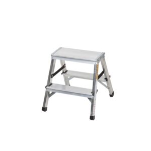 Scara pliabila ultra-usoara Drabest Polonia, DR(125)ALDD-2 din aluminiu 2 trepte sarcina 125kg