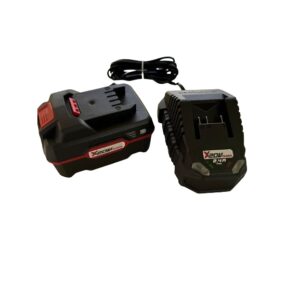 Set incarcator 2, 4 Ah si acumulator de 4 Ah Parkside X20V Team